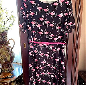 Popsy Clothing Uk φόρεμα Flamingo 16