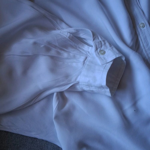 Sarah shirt used, white, size XXL, 3/4 batwing sleeve