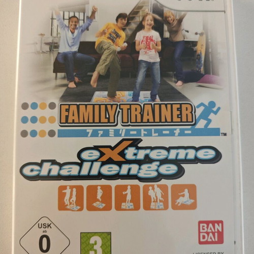 Wii Family Trainer Extreme Challenge used