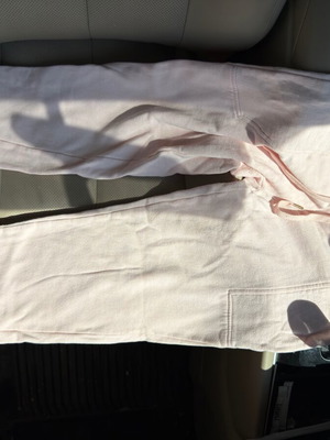 Ardene pink pants, size large
