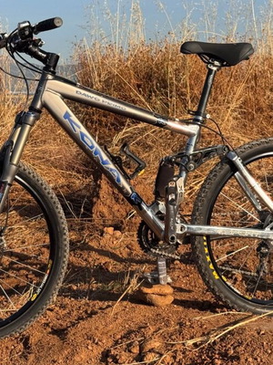 Kona Dawg Primo full MTB mountain bike like new, Shimano XTR, FOX