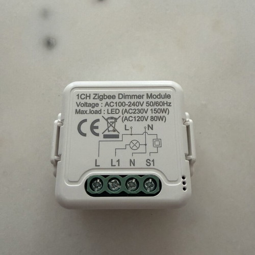 Smart Home Zigbee Dimmer Switches Tuya Smartlife Module Pack of 2