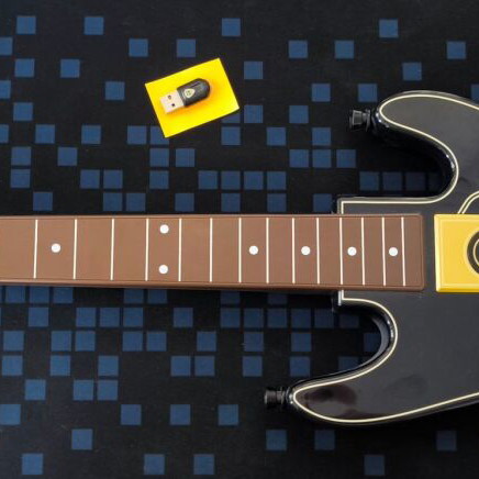 PS3 Guitar Hero Live Wireless Guitar Bundle with Original USB Dongle