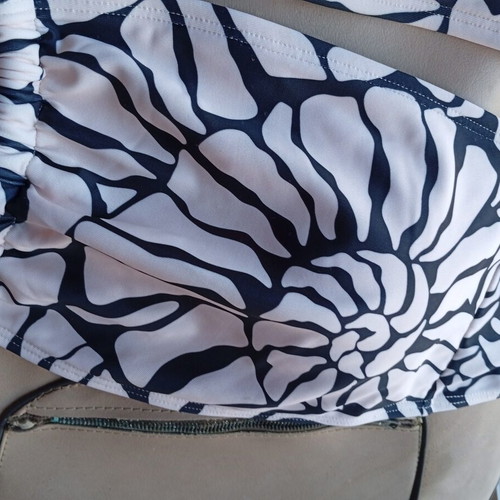 Swimsuit XL all time classic, black and beige, new