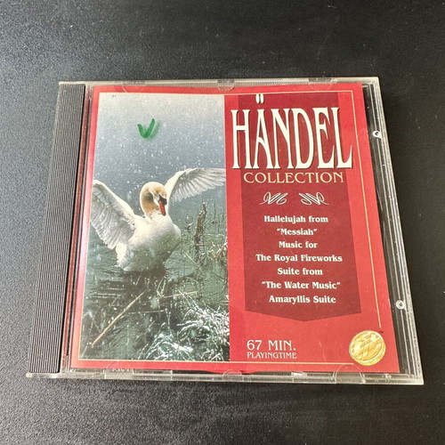 Händel Collection Classical CD 1994 with Messiah and Water Music