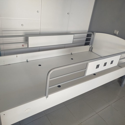 Cilek Matadis Bunk Bed like new, width 90 cm, white gray with storage drawer or third bed