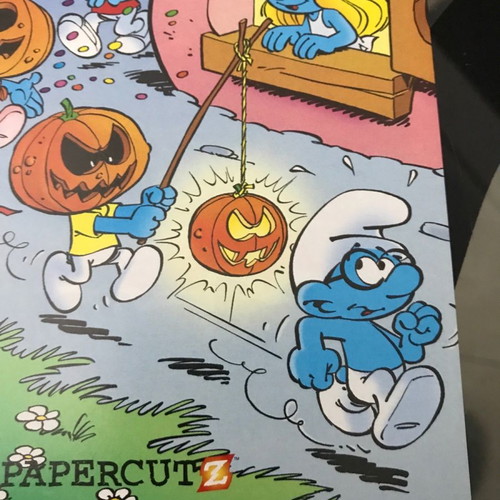 The Smurfs Halloween Ashcan mini-comic new