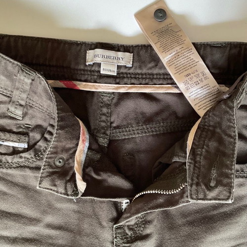 Burberry authentic brown pants for boy 8 years old, new