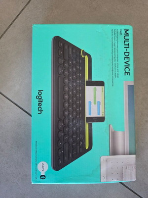 Logitech K480 Wireless Bluetooth Keyboard for Tablet US English, Black