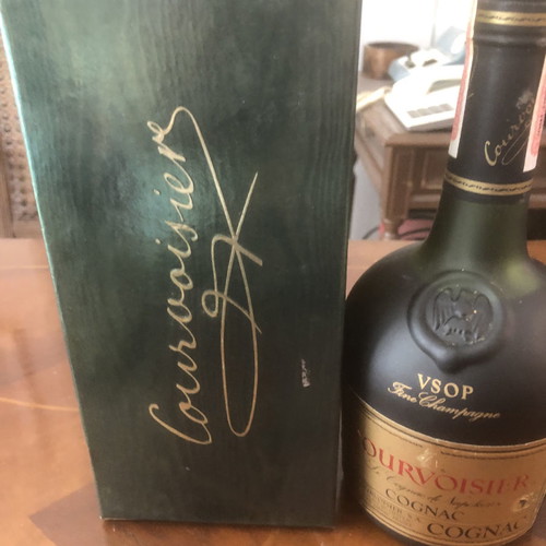 Courvoisier Cognac old 1970 new, sealed