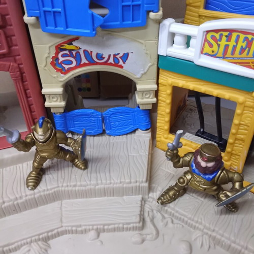 Fisher-Price Great Adventures Wild Western Town playset used