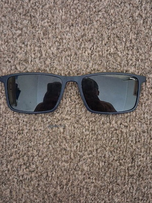 Invu sunglasses used, black and blue