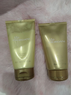 Miss Giordani body lotion used, pack of 2