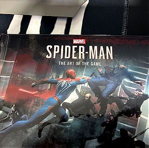 Spider-Man art book+jin Sakai Funko pop