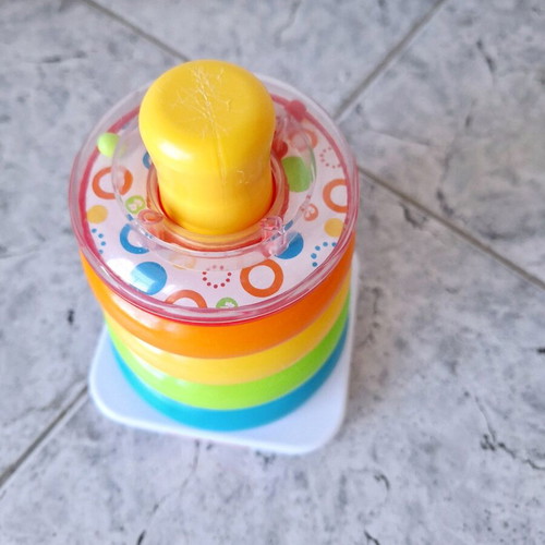 Fisher Price pyramid used for 6+ months old