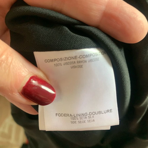 Gucci vintage dress silk, size M, like new, black