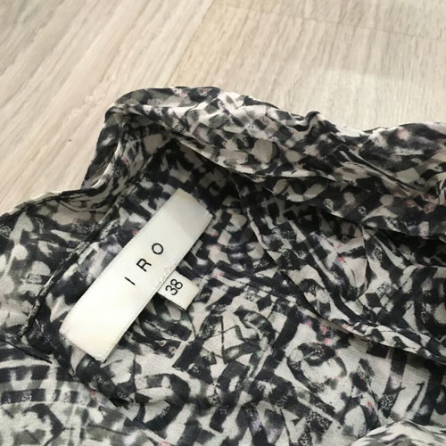 IRO Hunter cocktail dress silk size 38