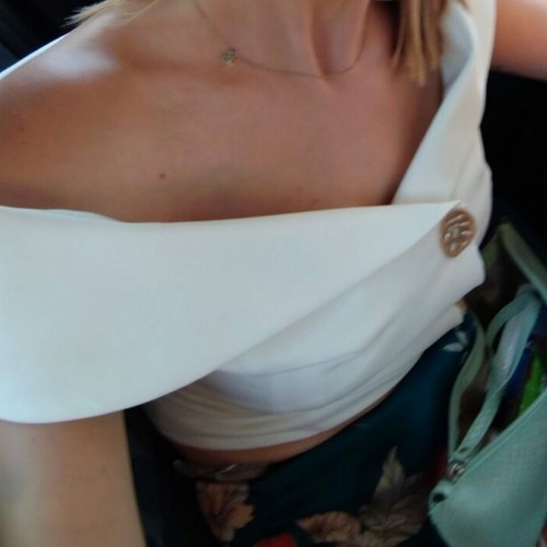 Toi&Moi Crop Top white like new, summer size S/M