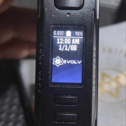 Lost Vape Thelema DNA 250C Mod 200W like new, full black
