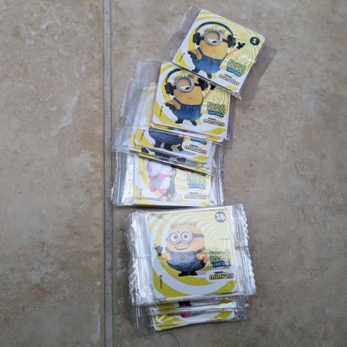 Koukouroukou stickers used, pack of 10 pieces