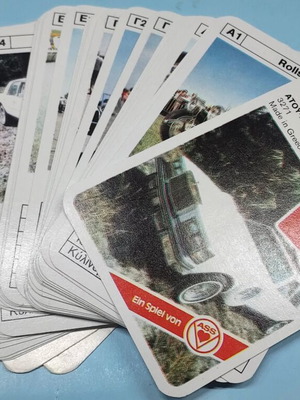Yperatou Dream Cars Card Game like new