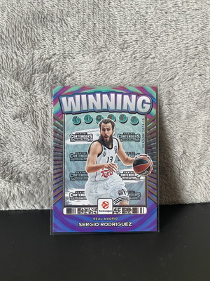 Sergio Rodriguez 2025-26 Panini Contenders Euroleague Winning Ticket card like new