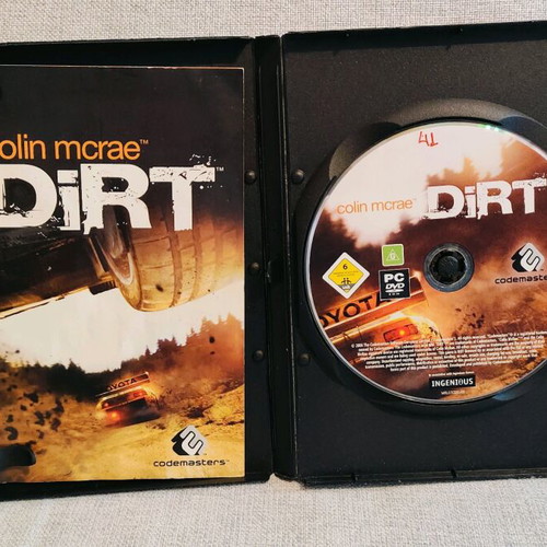 Colin McRae DiRT PC DVD used in very good condition