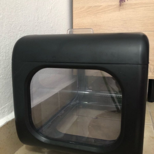 Aquarium for fish and small turtles like new with ramp