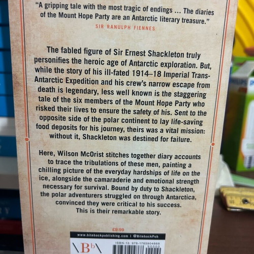 Book Shackleton's Heroes new