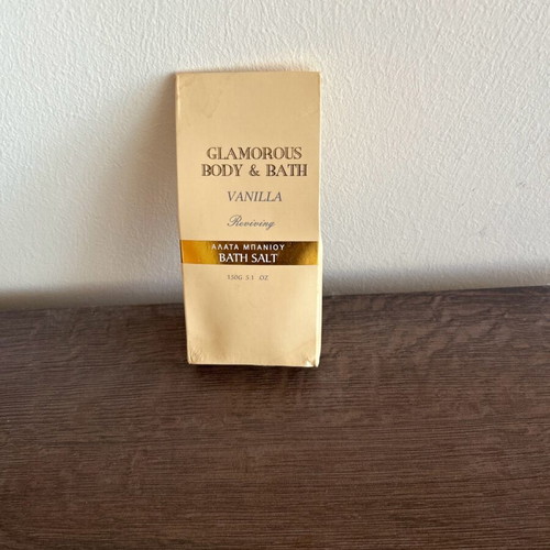 Bath salt with vanilla scent 150gr new