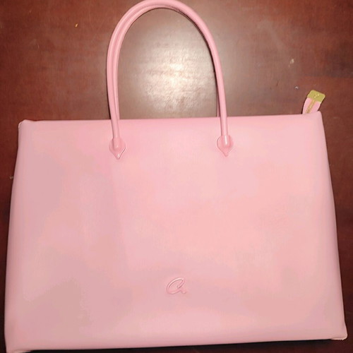 Axel pink shoulder handbag like new synthetic leather