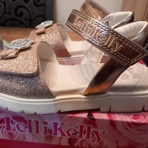 Lelli Kelly sandals used, size 30, pink gold