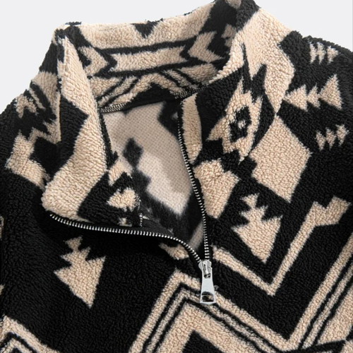 Fleece sweatshirt new with design, size L