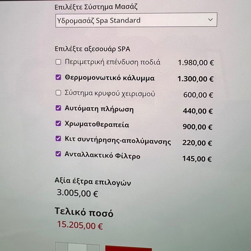 Mini Outdoor Hydromassage Pool 290x190 New with Extra Accessories