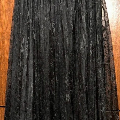 Midi skirt double-sided like new, black