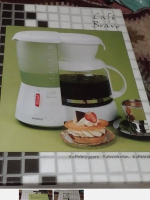 Nordica Scandinavian Coffee Maker new