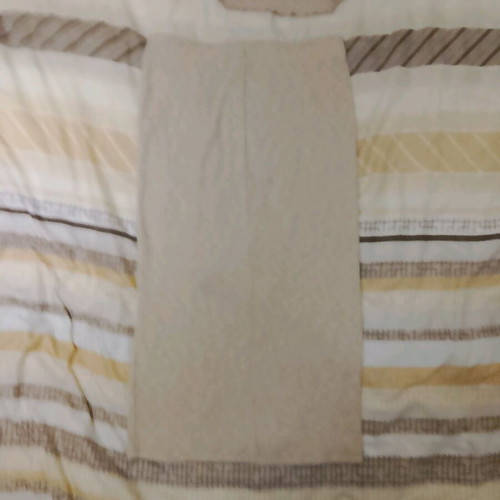 Gina Tricot rib skirt medium, like new, beige