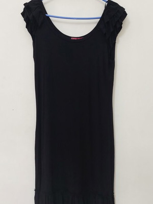 Krast Line women's summer dress like new, size M, black