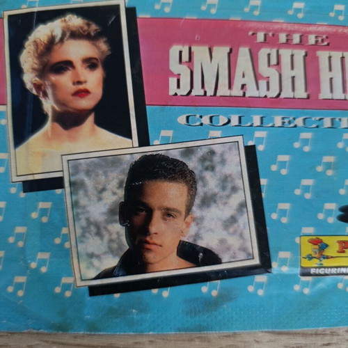 Panini Smash Hits 1987 packs used, Italian and English edition
