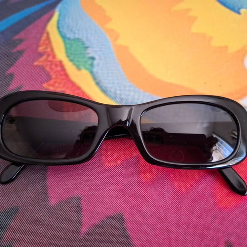 Replay Y2K Sunglasses Black Oval Frame new
