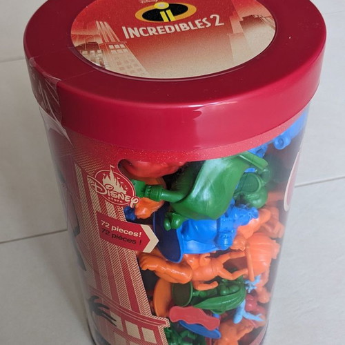 The Incredibles 2 Disney figurines new with heroes and villains