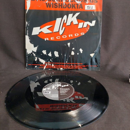 Wishdokta Evil Surrounds Us vinyl used, rock