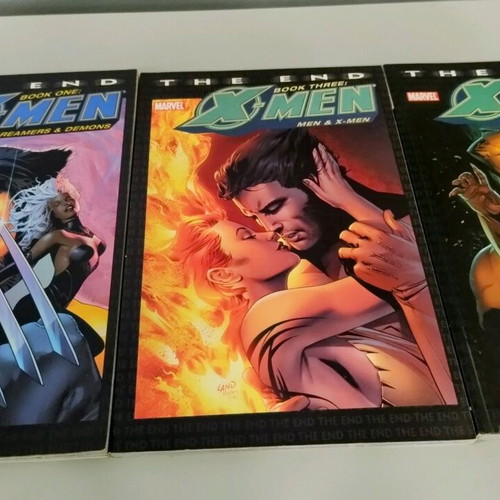 X-Men The End graphic novels set like new, 3 volumes