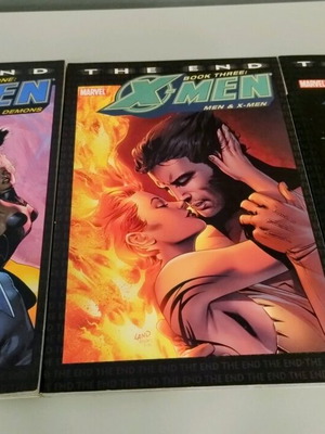 X-Men The End graphic novels set like new, 3 volumes