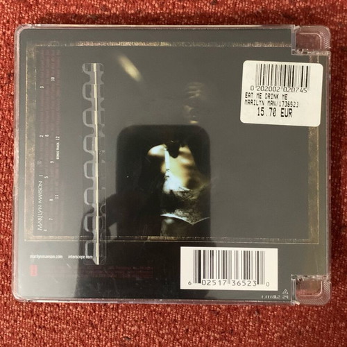 Marilyn Manson 4 CD collection like new, metal
