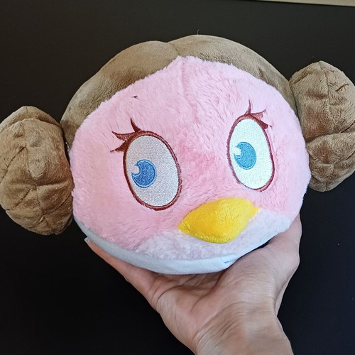 Angry Birds Star Wars plush set large size Luke & Leia