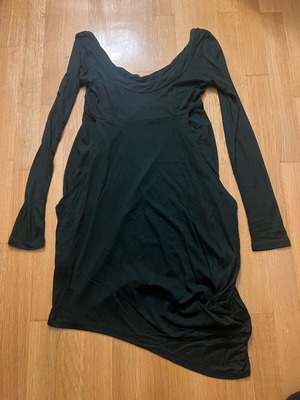 Asymmetric Badila Dress Cypress Green Like New