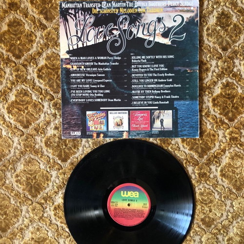 Love Songs 2 vinyl record used, 1980 WEA LP
