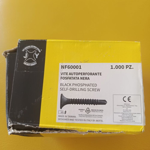 Black Screws Pack of 120