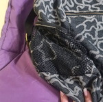 Tous backpack used, gray and blue